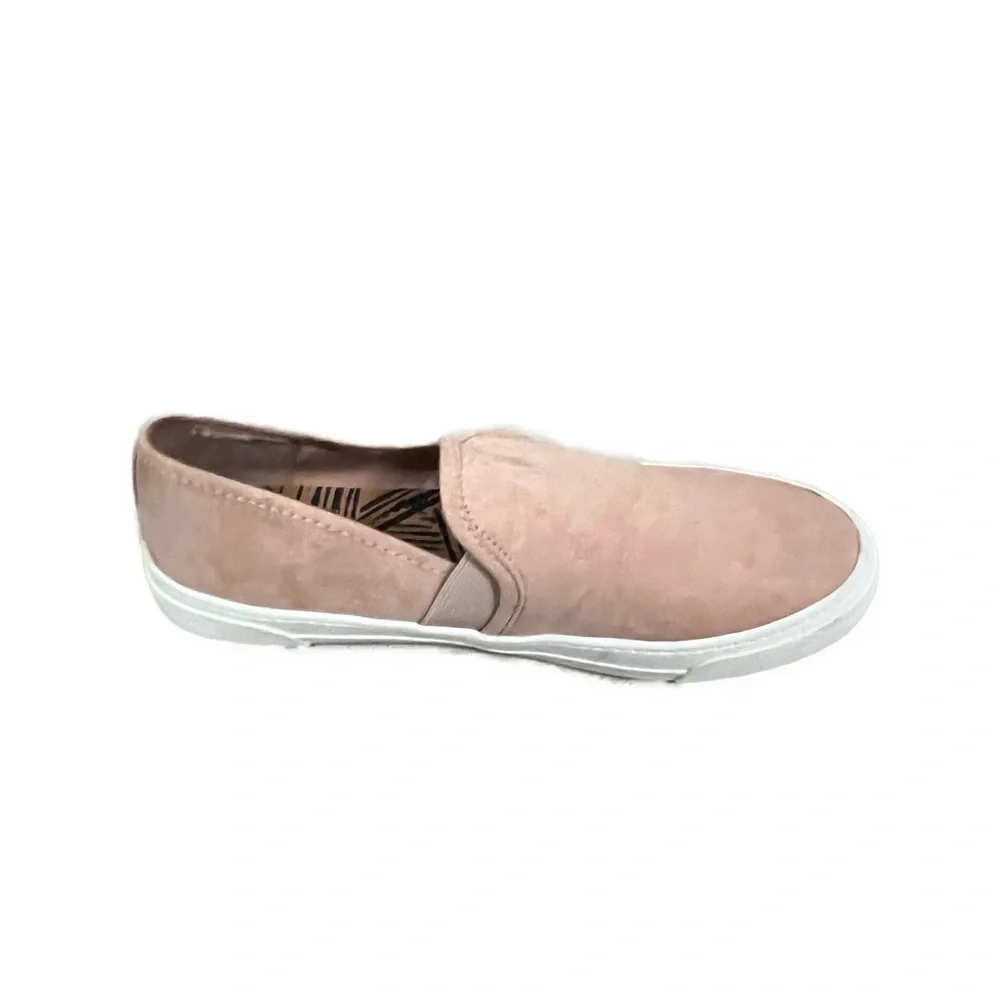 Dolce Vita‎ Women’s Pink Suede Slip On Comfort Casual Sneakers- Size 7.5